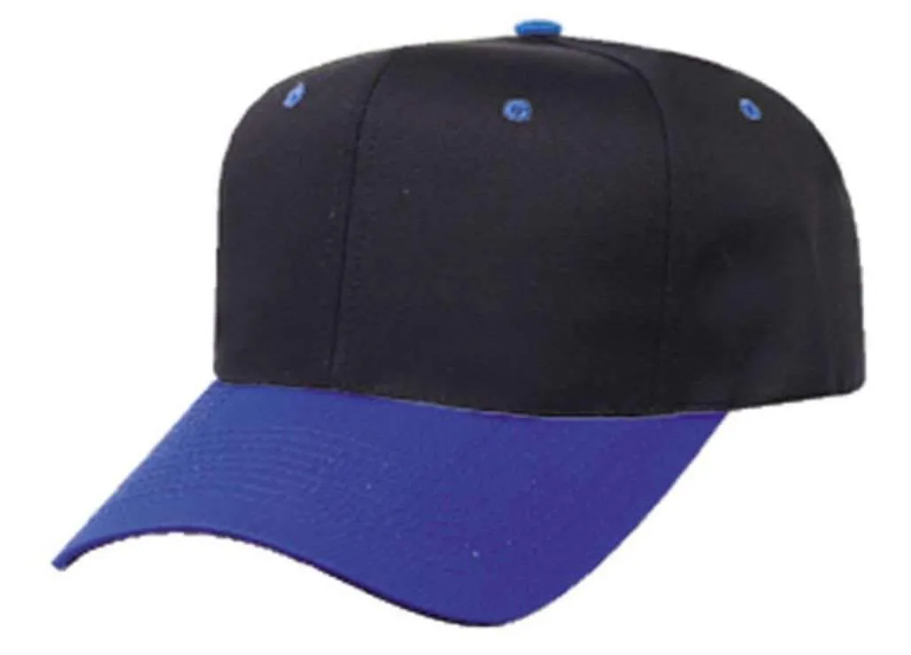 150 LOT Blank Two Tone Cotton Twill Baseball Hats Caps Snapback Wholesale Lot