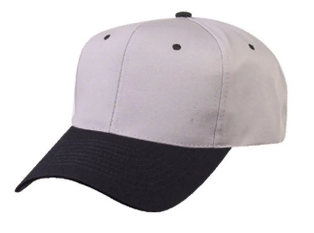 150 LOT Blank Two Tone Cotton Twill Baseball Hats Caps Snapback Wholesale Lot