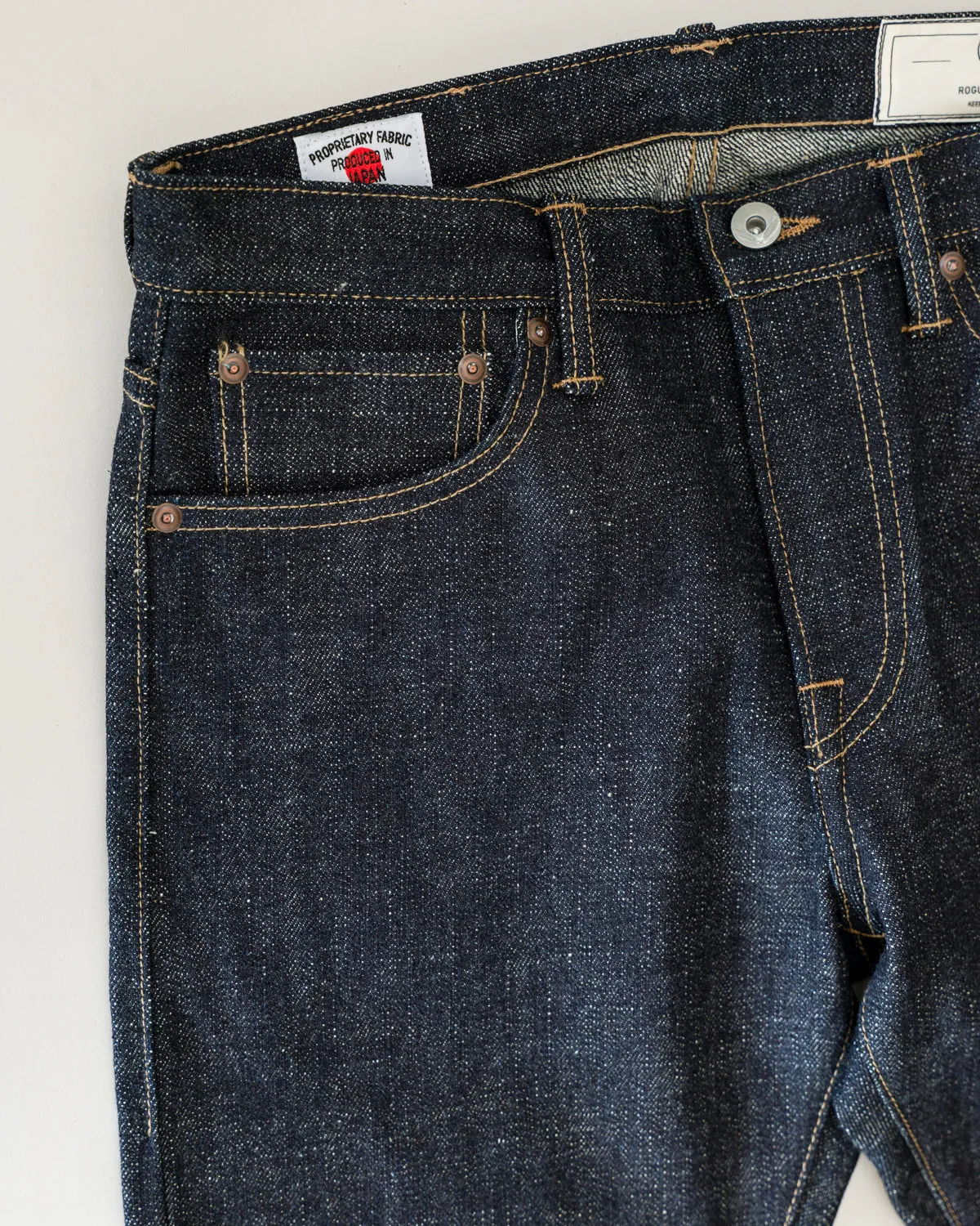 17oz - Cryptic Indigo Selvedge - Stanton Fit