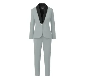 A Rebellious Leggings Suit Set- Seafoam Gray