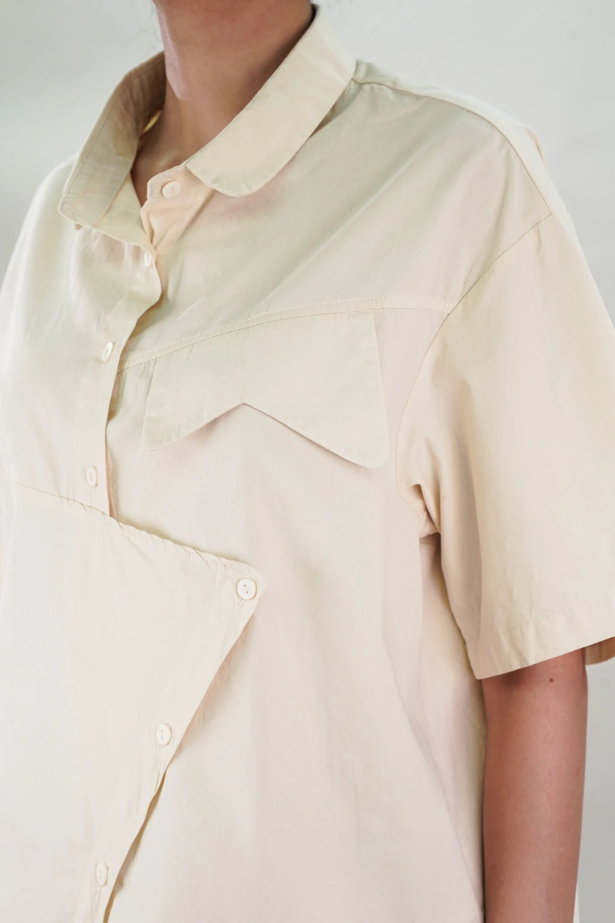 Ample Flap Shirt and Trouser Coord Set