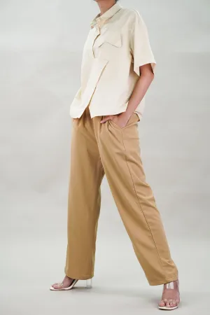 Ample Flap Shirt and Trouser Coord Set