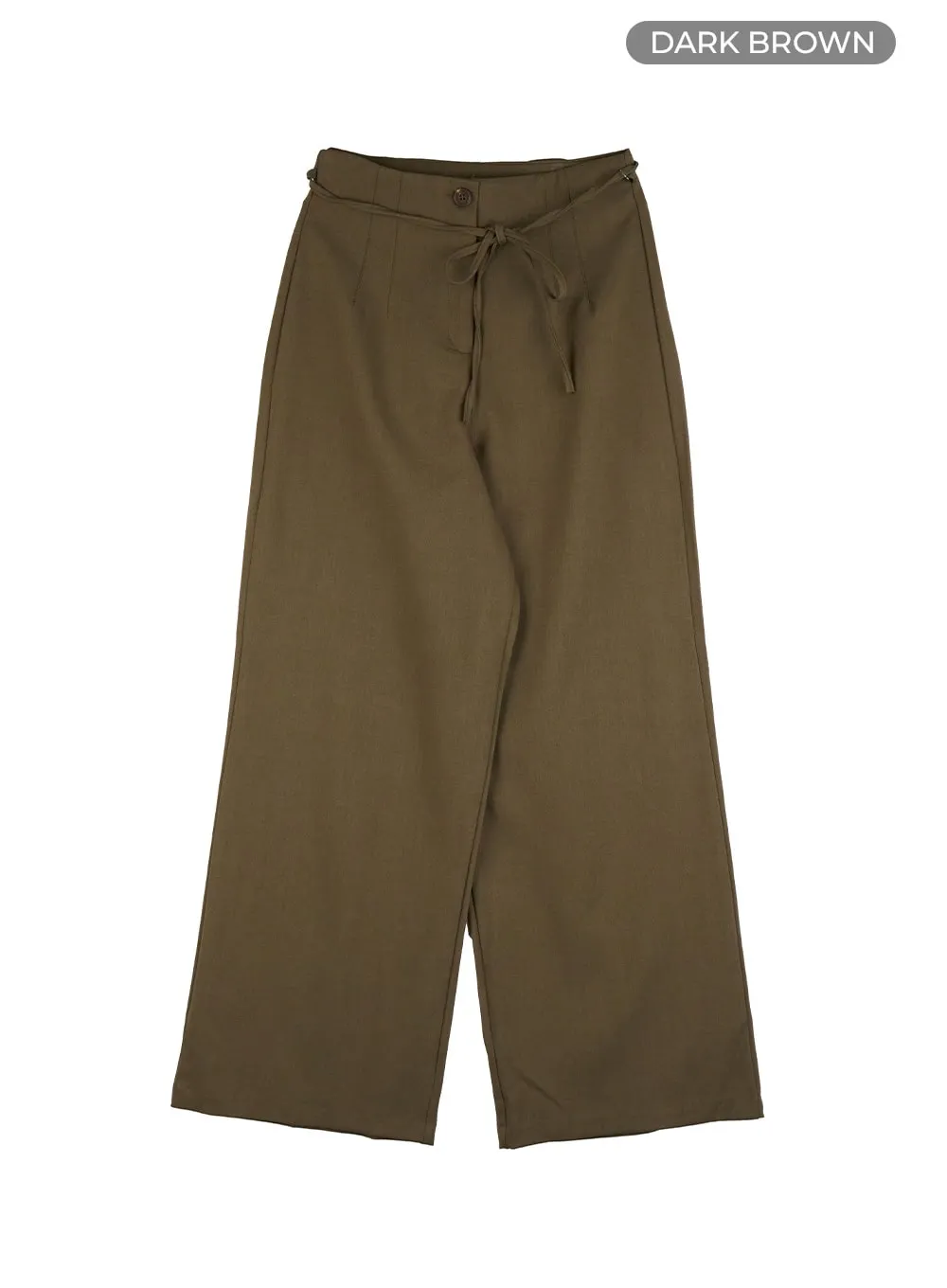Banded Wide Leg Pants OG416