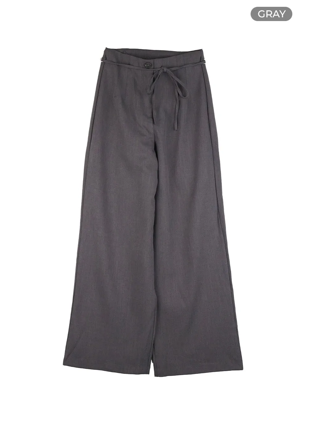 Banded Wide Leg Pants OG416