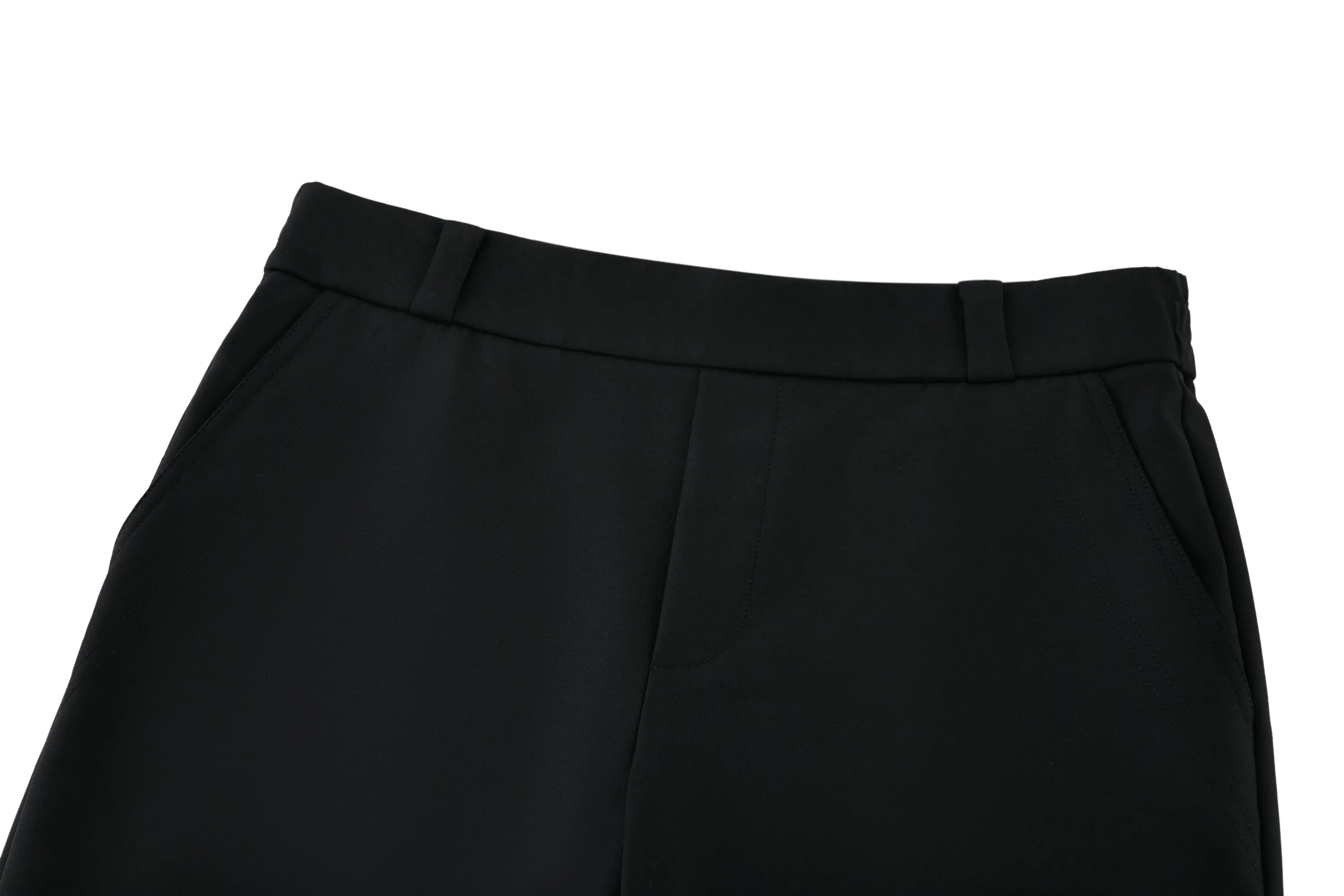 Celeste Stretchable Double Weave Easy Fit Cigarette Pants