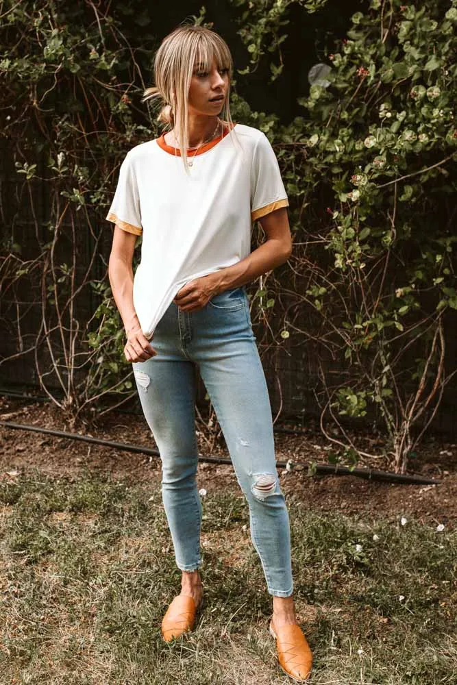 Flying Monkey High Rise Skinny Denim