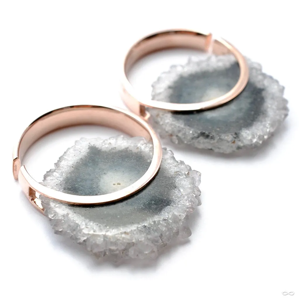 Halo in Rose Gold with Amethyst from Buddha Jewelry