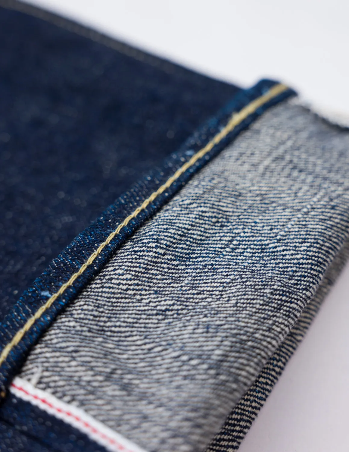 IH-555S-18 - 18oz Vintage Selvedge Denim Super Slim Cut Jeans - Indigo