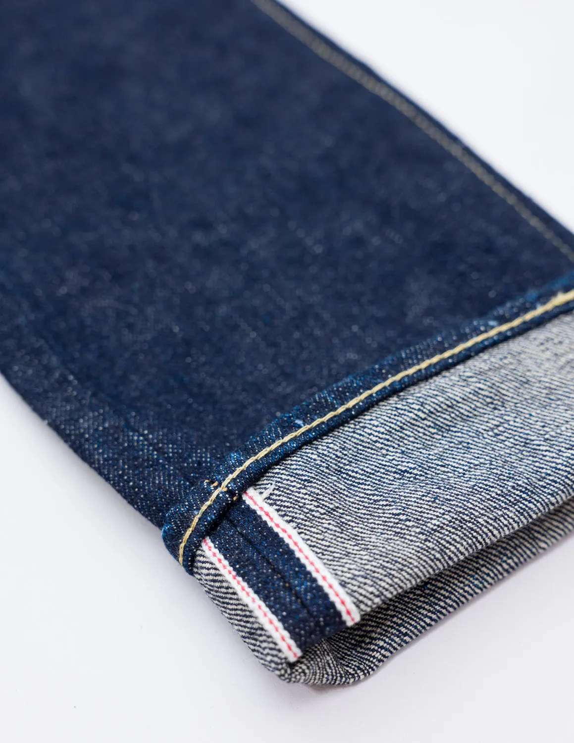 IH-555S-18 - 18oz Vintage Selvedge Denim Super Slim Cut Jeans - Indigo