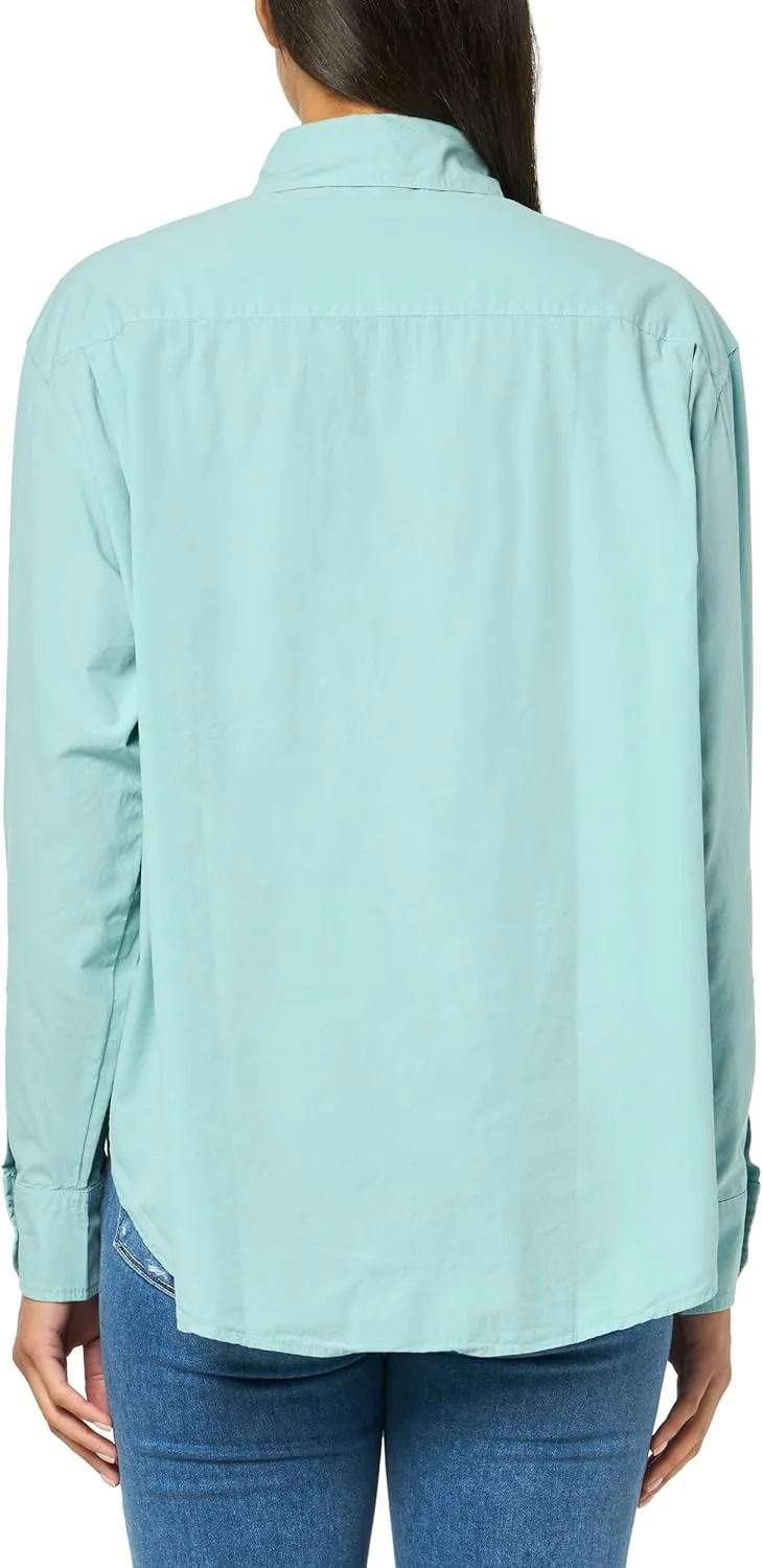 Lacoste Women's Oversize Cotton Poplin Shirt