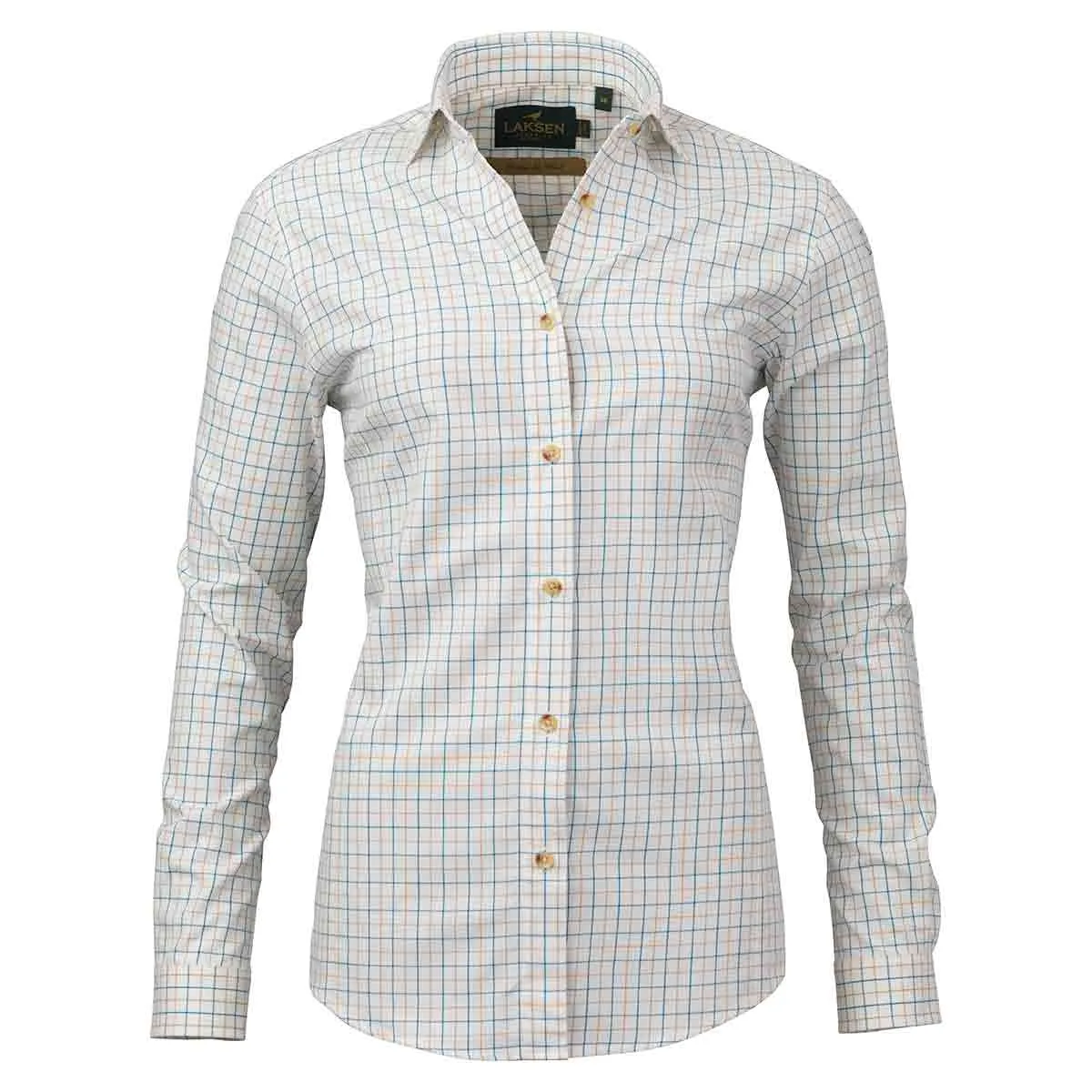 Laksen Amanda Cotton-Wool Women's Checked Shirt