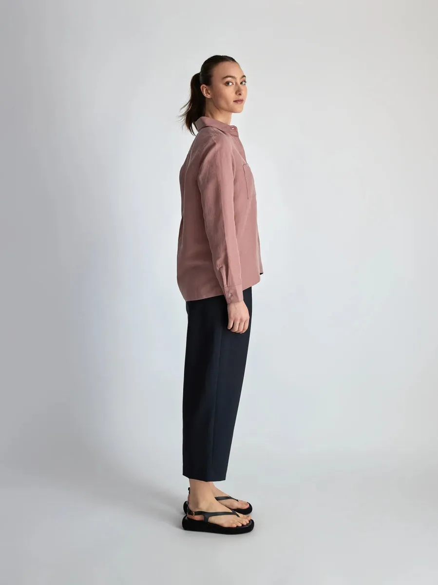 Lepidoptere Denise Shirt (Dusty Pink)