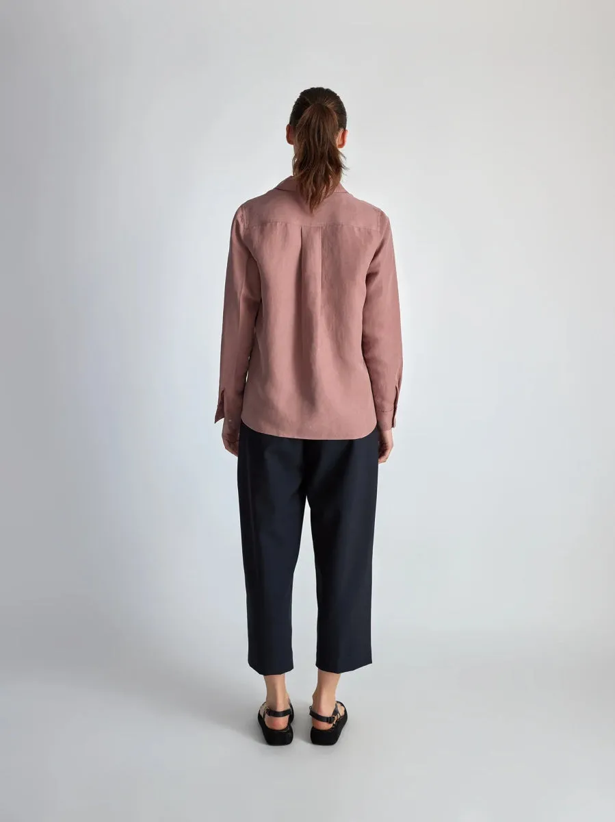 Lepidoptere Denise Shirt (Dusty Pink)