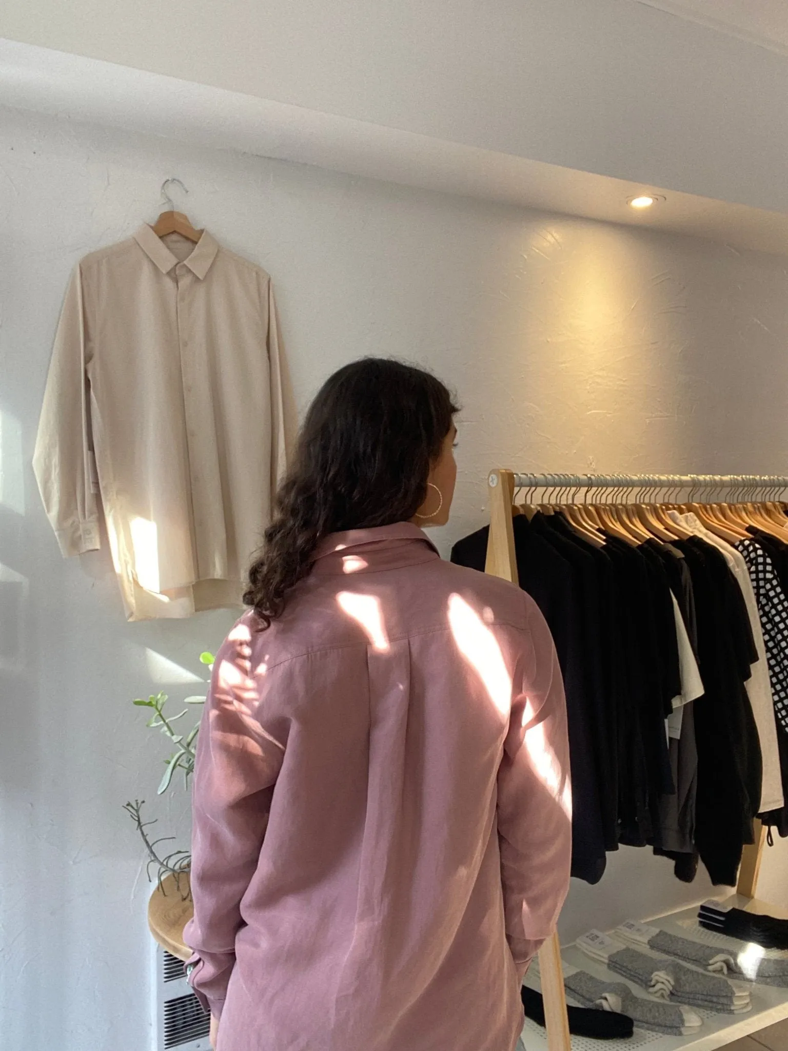 Lepidoptere Denise Shirt (Dusty Pink)