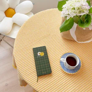 Linen Waffle Tablecloth