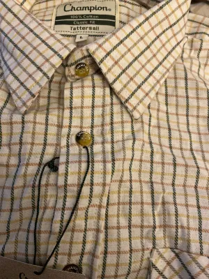 Mens champion Country check shirts