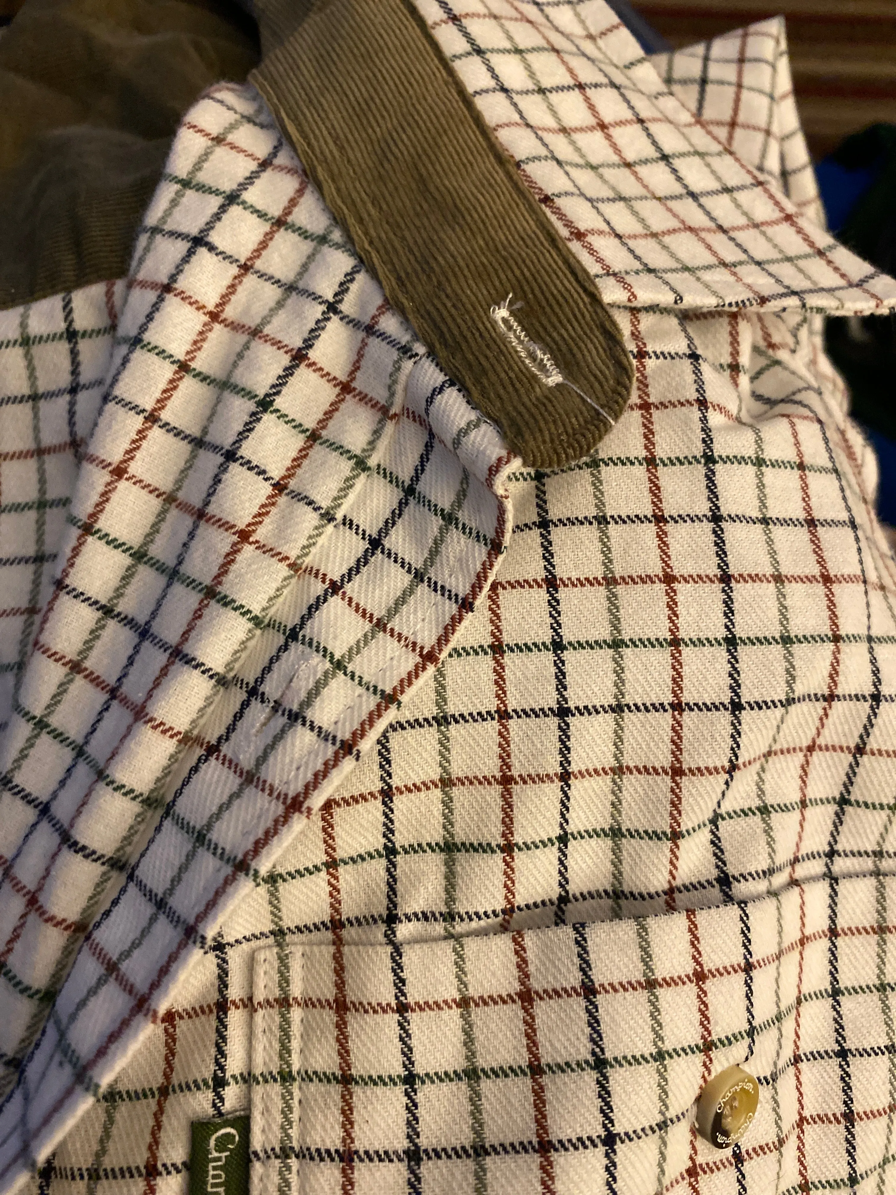 Mens champion Country check shirts