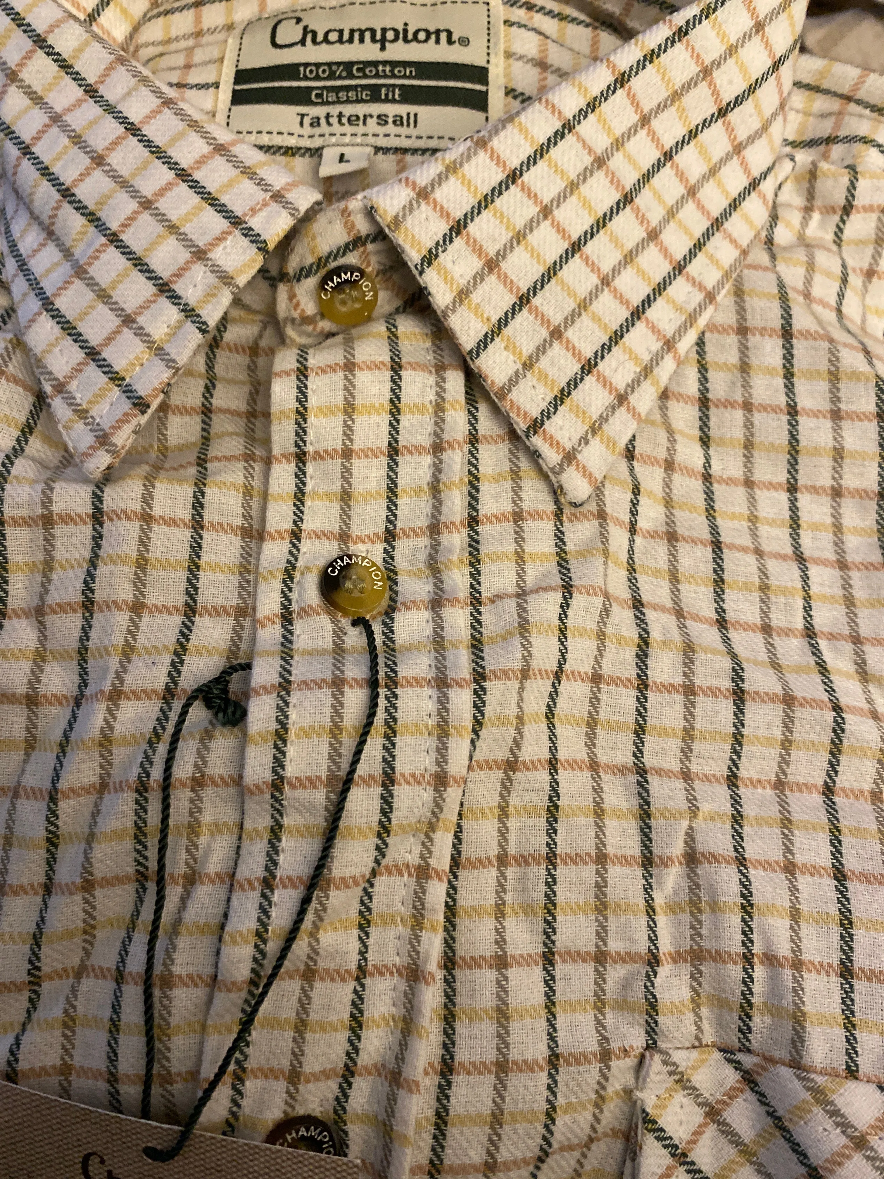 Mens champion Country check shirts