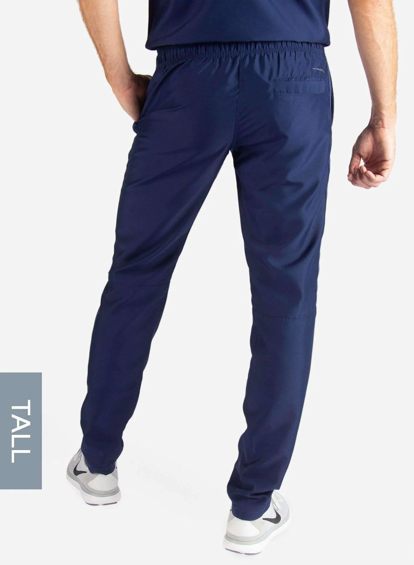 Men's Slim Fit Scrub Pants | Tall