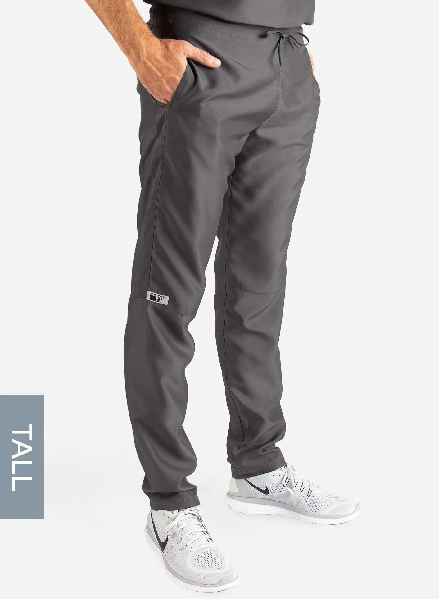 Men's Slim Fit Scrub Pants | Tall