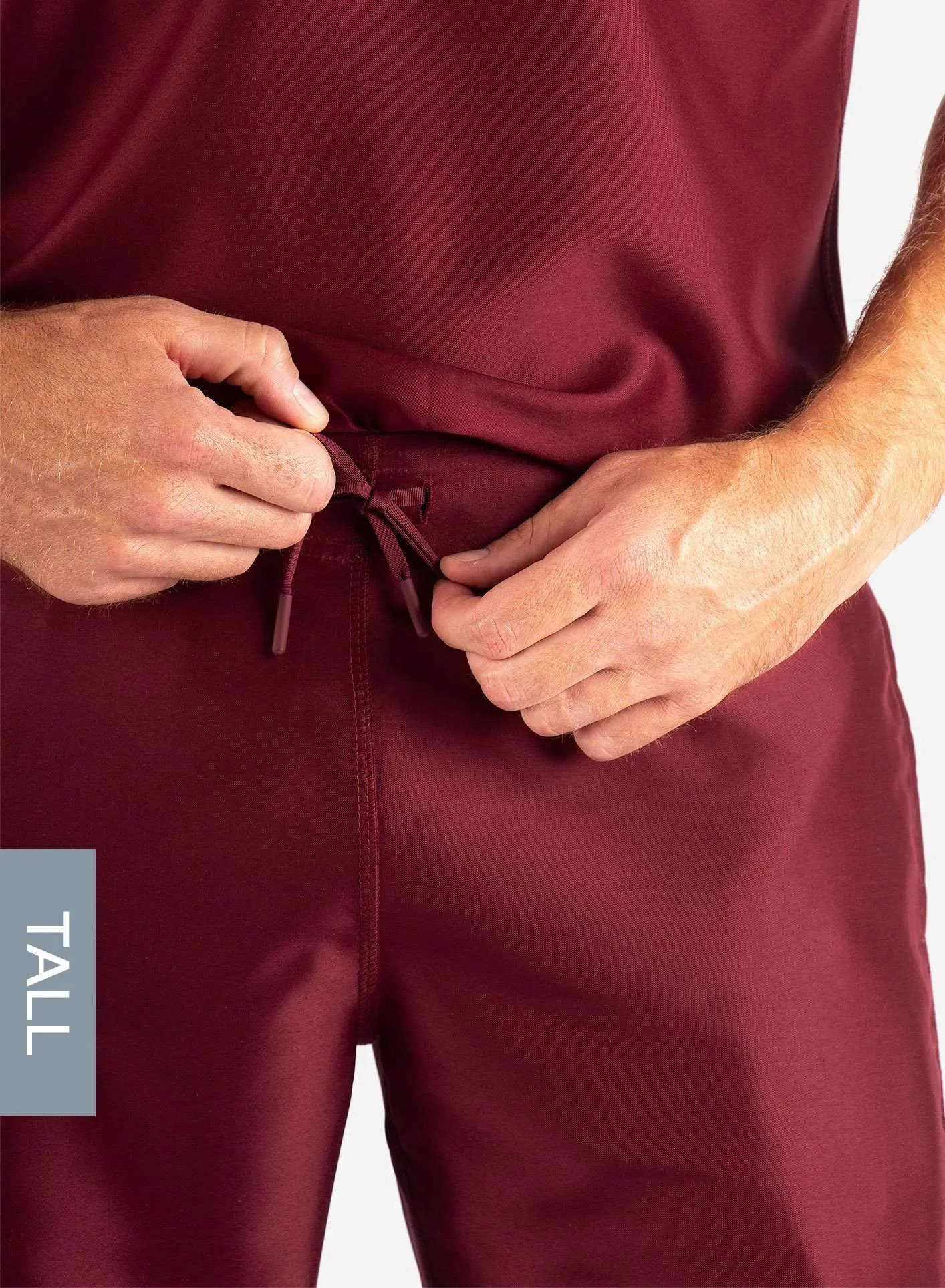 Men's Slim Fit Scrub Pants | Tall