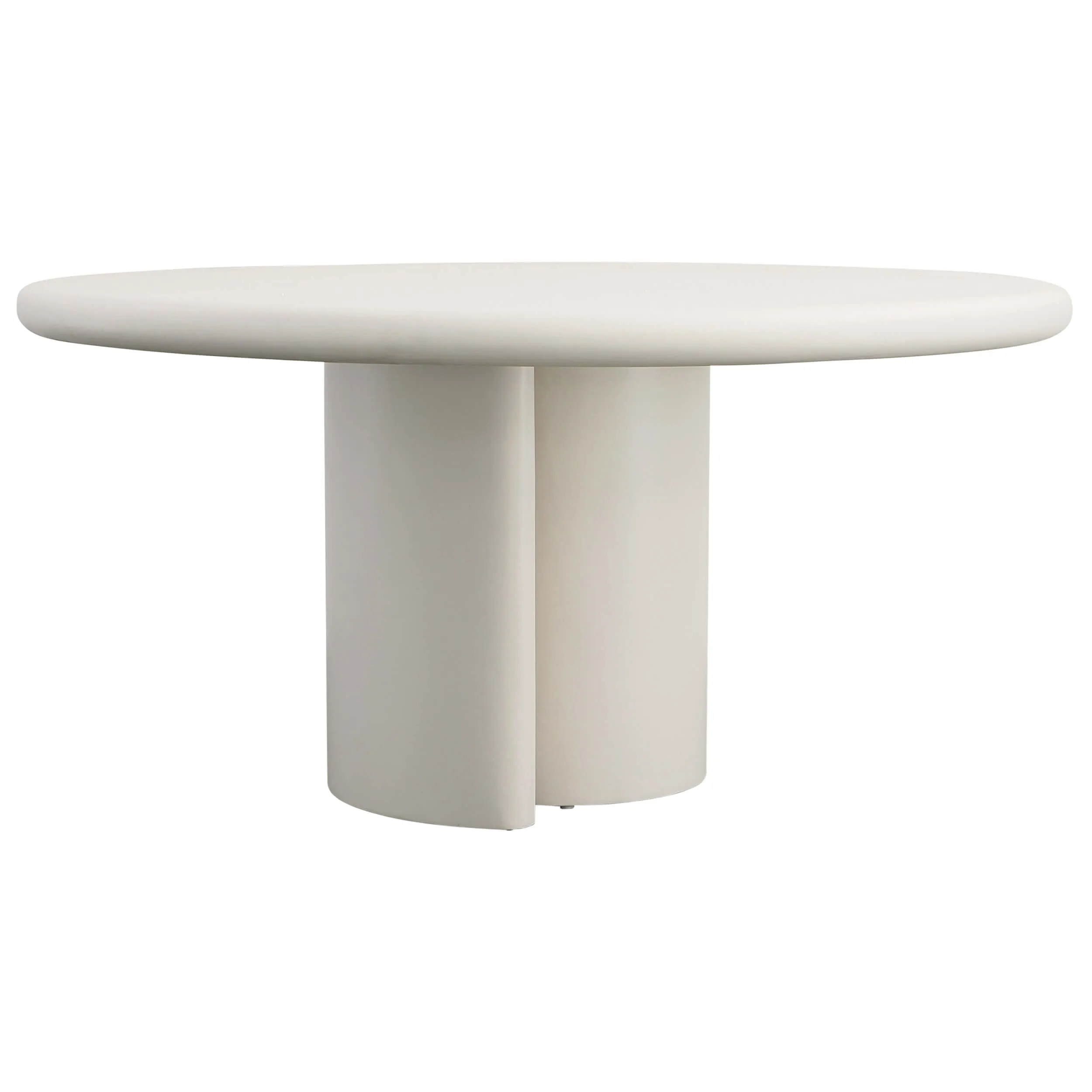 Nemus Outdoor Dining Table, White