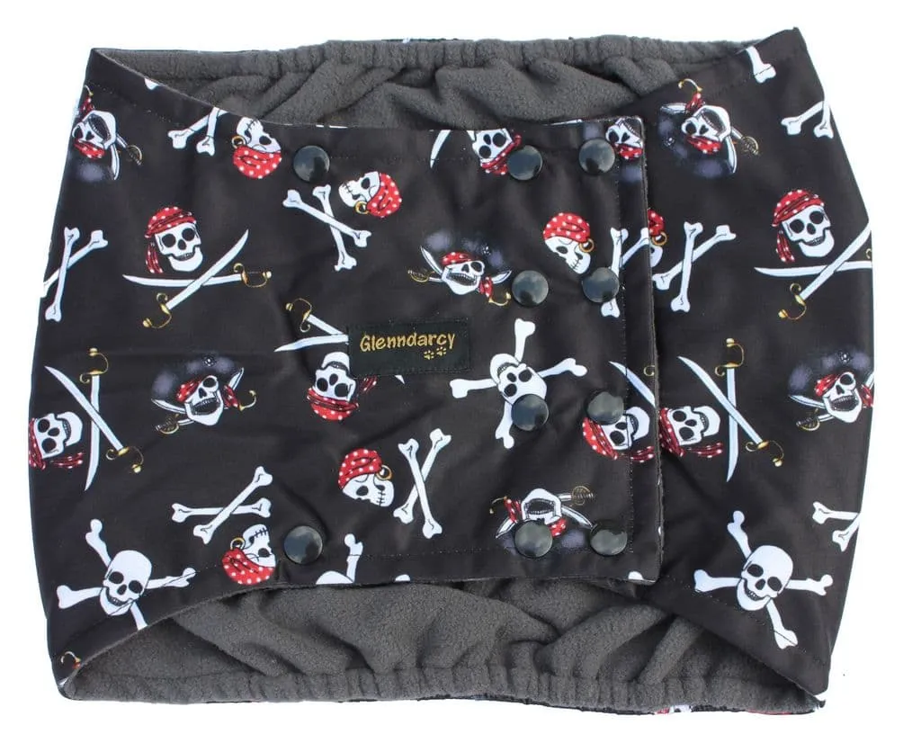 Pirates Dog Belly Band - Poppers