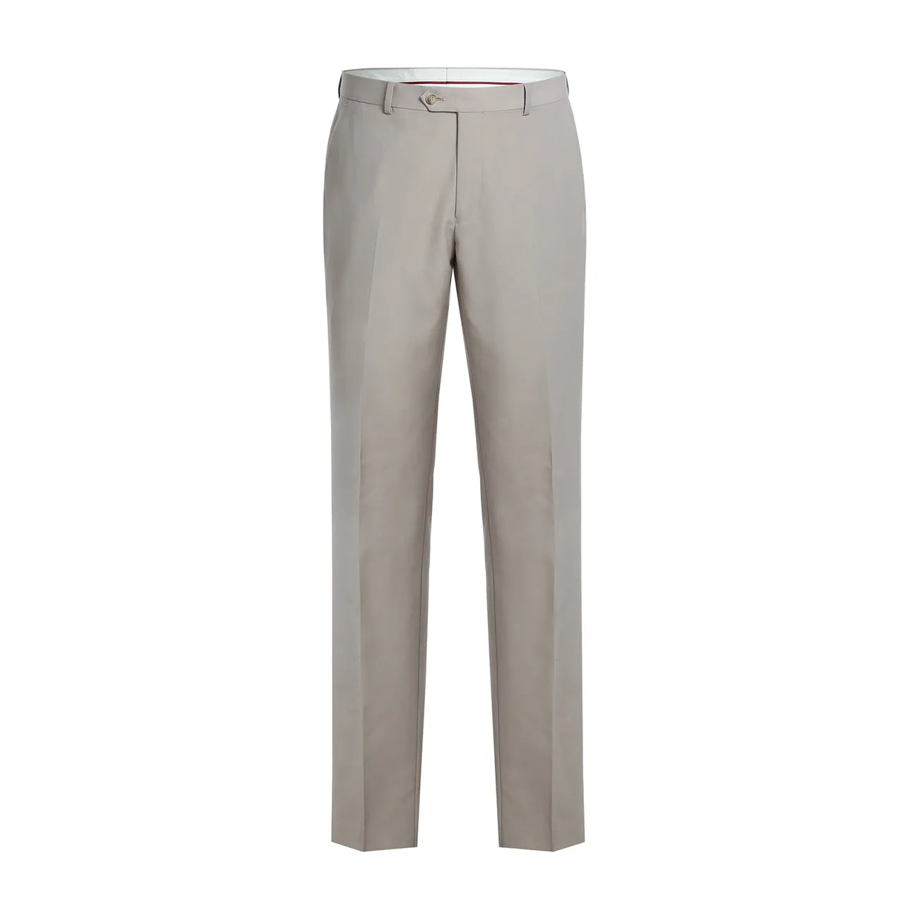 RENOIR Beige Slim Fit 2-Piece Single Breasted Notch Lapel Suit 201-84