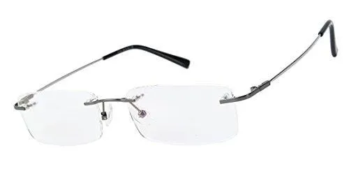 Rimless Flexible Titanium Alloy Anti-Blue Ray Glasses A8125