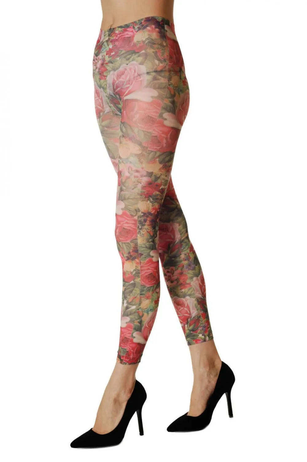 Roses Bouquet Vintage Footless