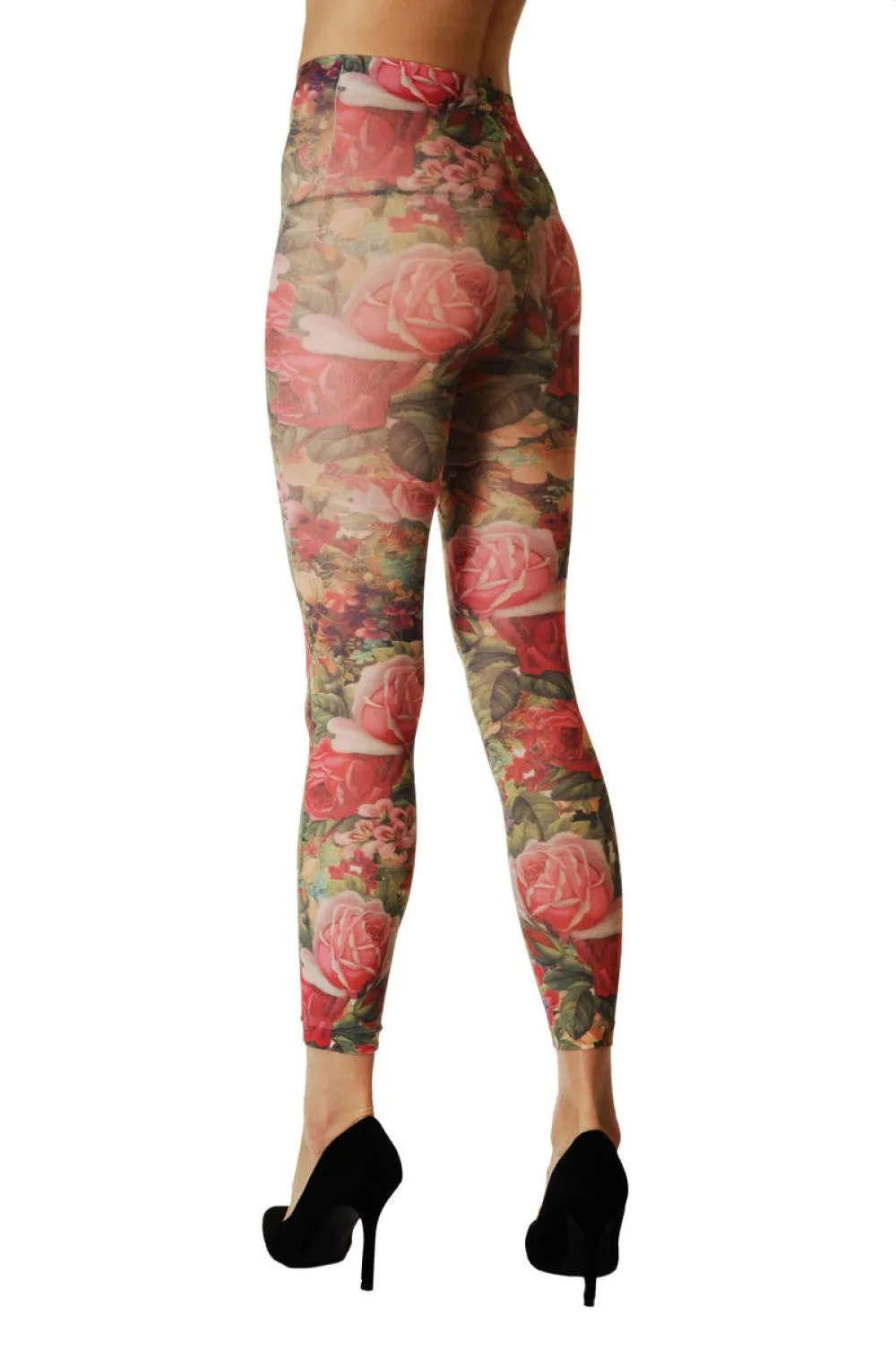 Roses Bouquet Vintage Footless