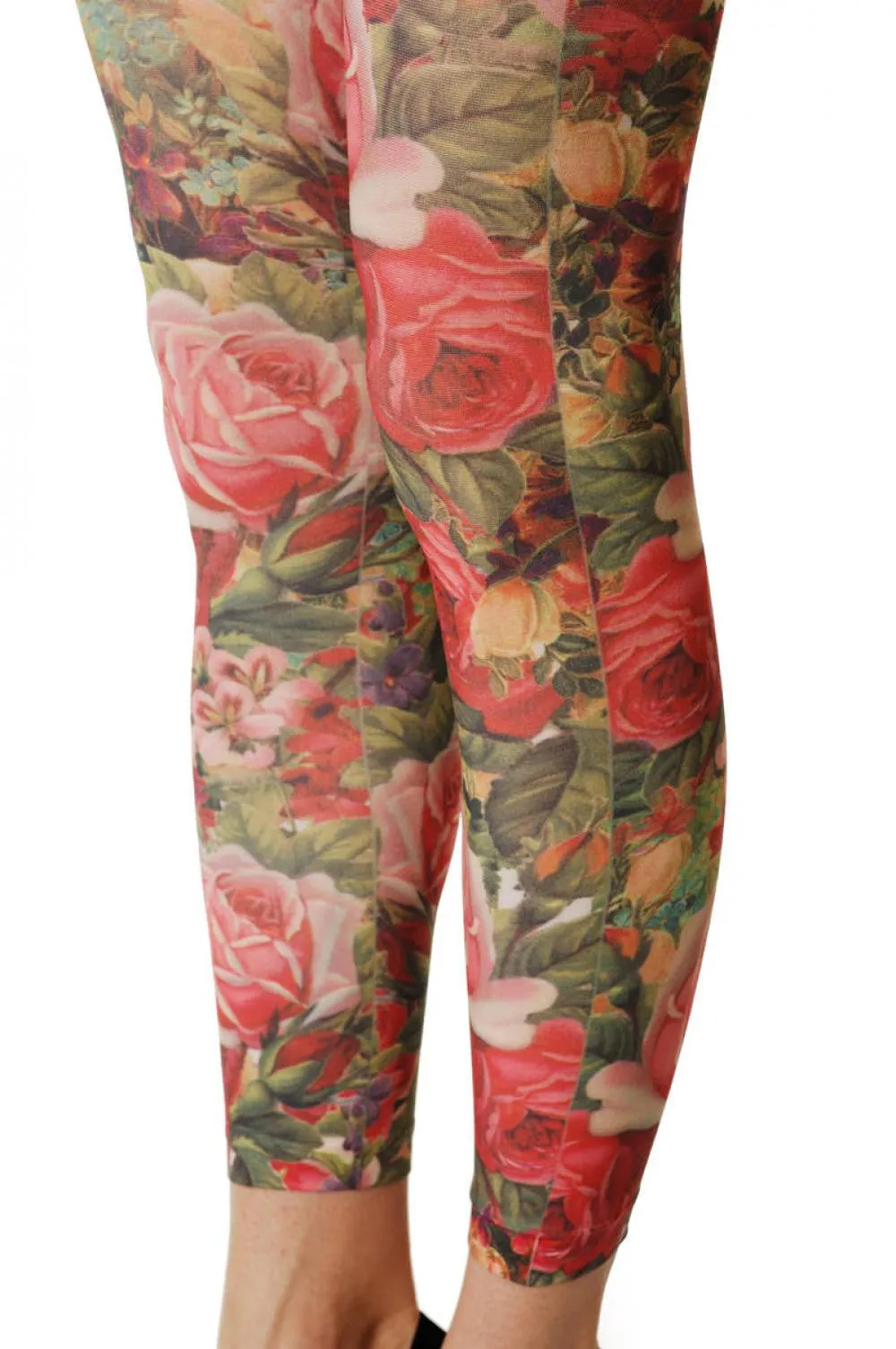Roses Bouquet Vintage Footless