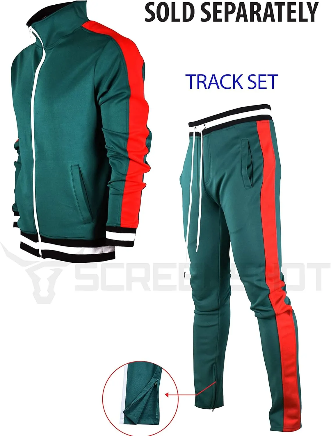 SCREENSHOT-Track Pants S41700 Mens Premium Slim Fit Athletic Fitness Fashion Urban Lifestyle Streetwear Bottoms