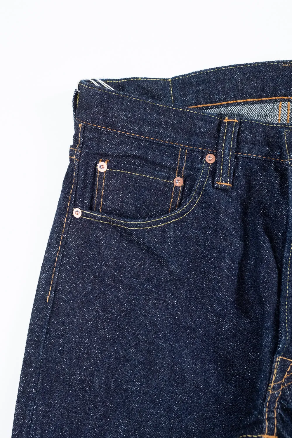 SLB-003 - 16.5oz Slubby Selvedge Denim - Regular Straight