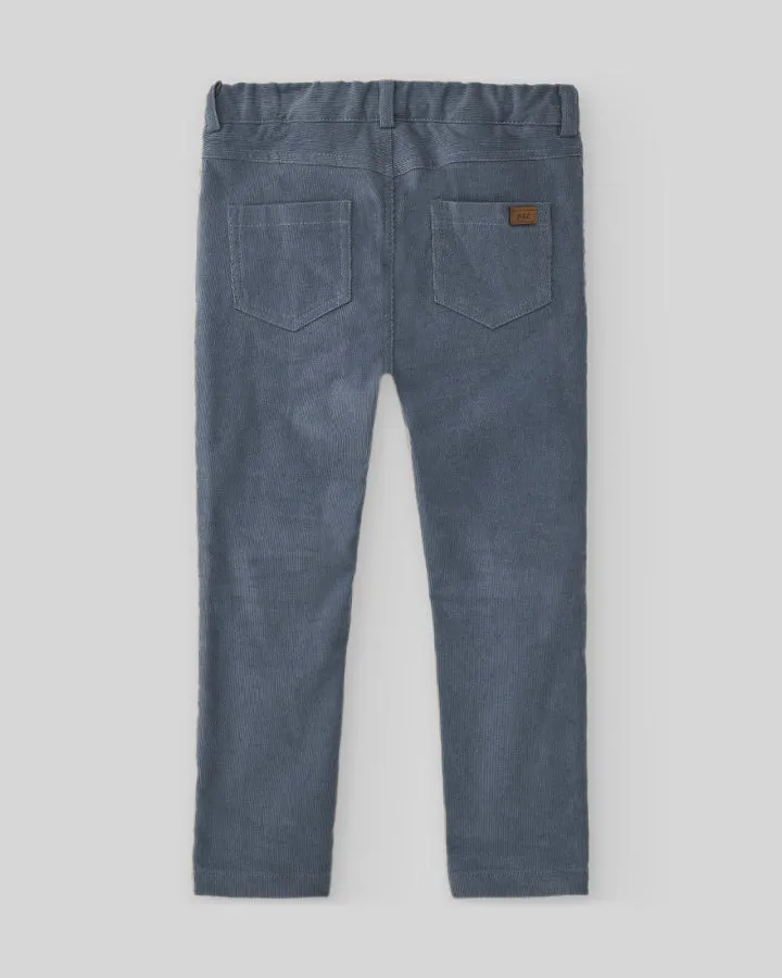 Soft Cord Pant - Blue