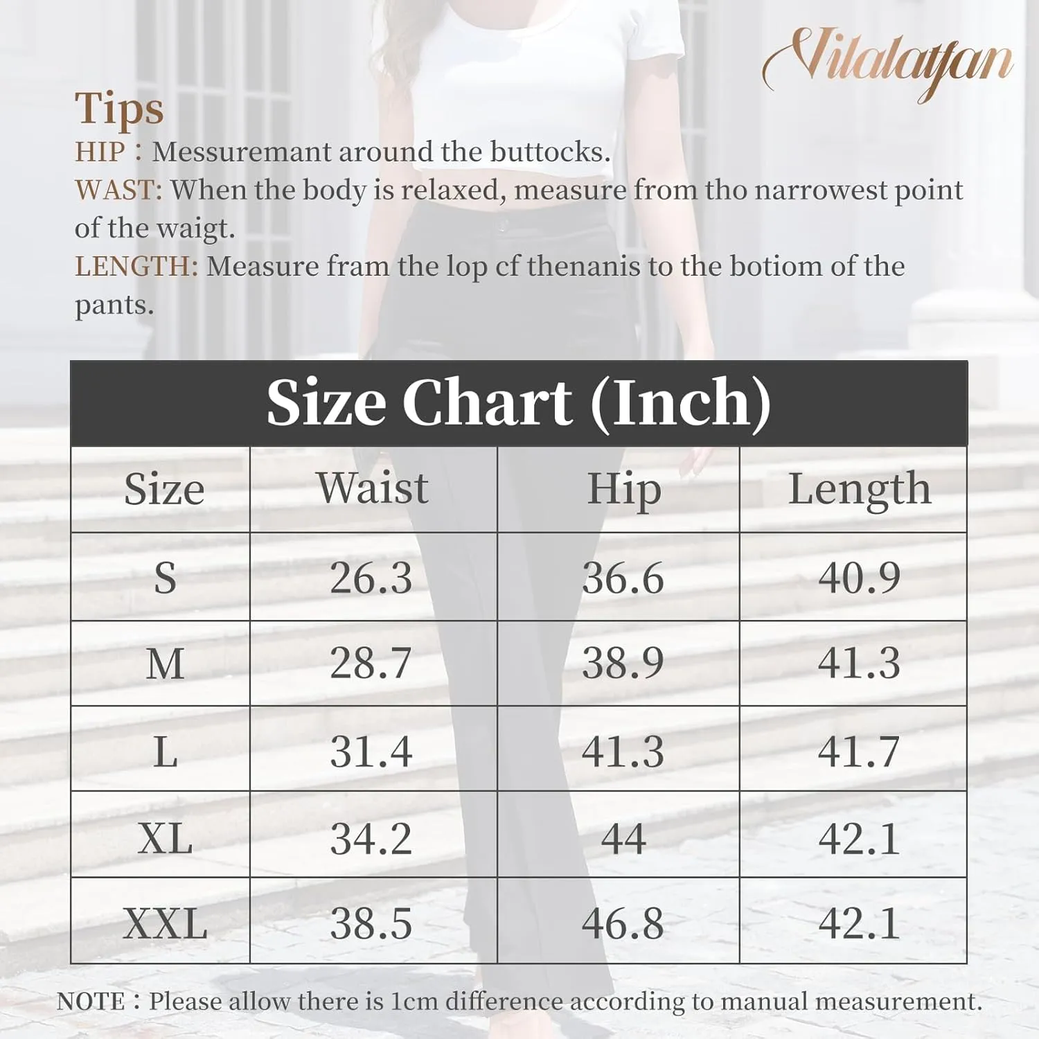Stretchy Straight Leg Dress Work Pants Womens for Business Office Black Pants for Women Casual Life