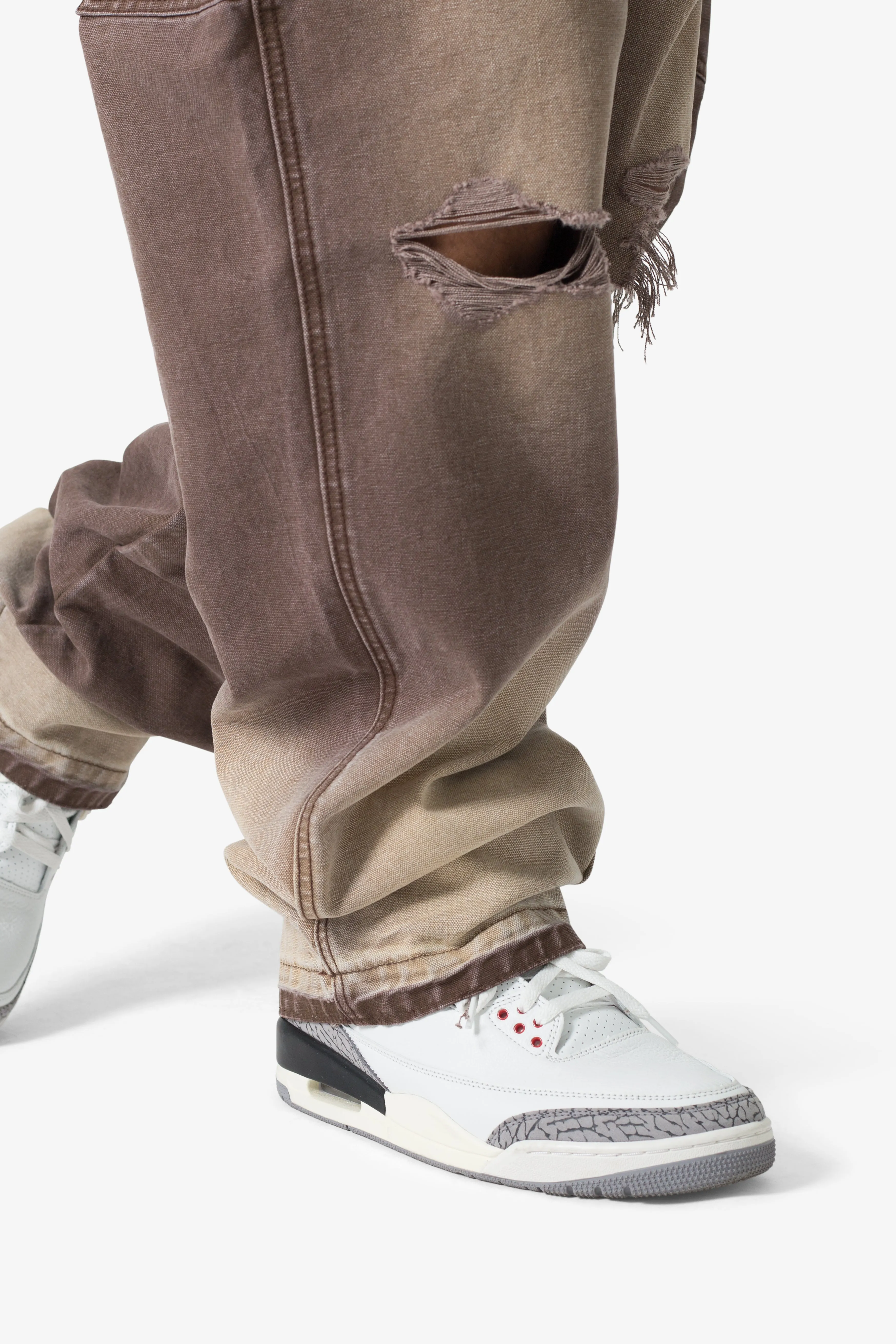 Ultra Baggy Work Pants - Brown