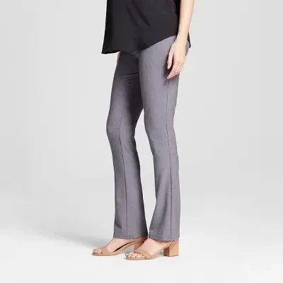 Under Belly Bootcut Maternity Trousers - Isabel Maternity by Ingrid & Isabel Heather Gray 16