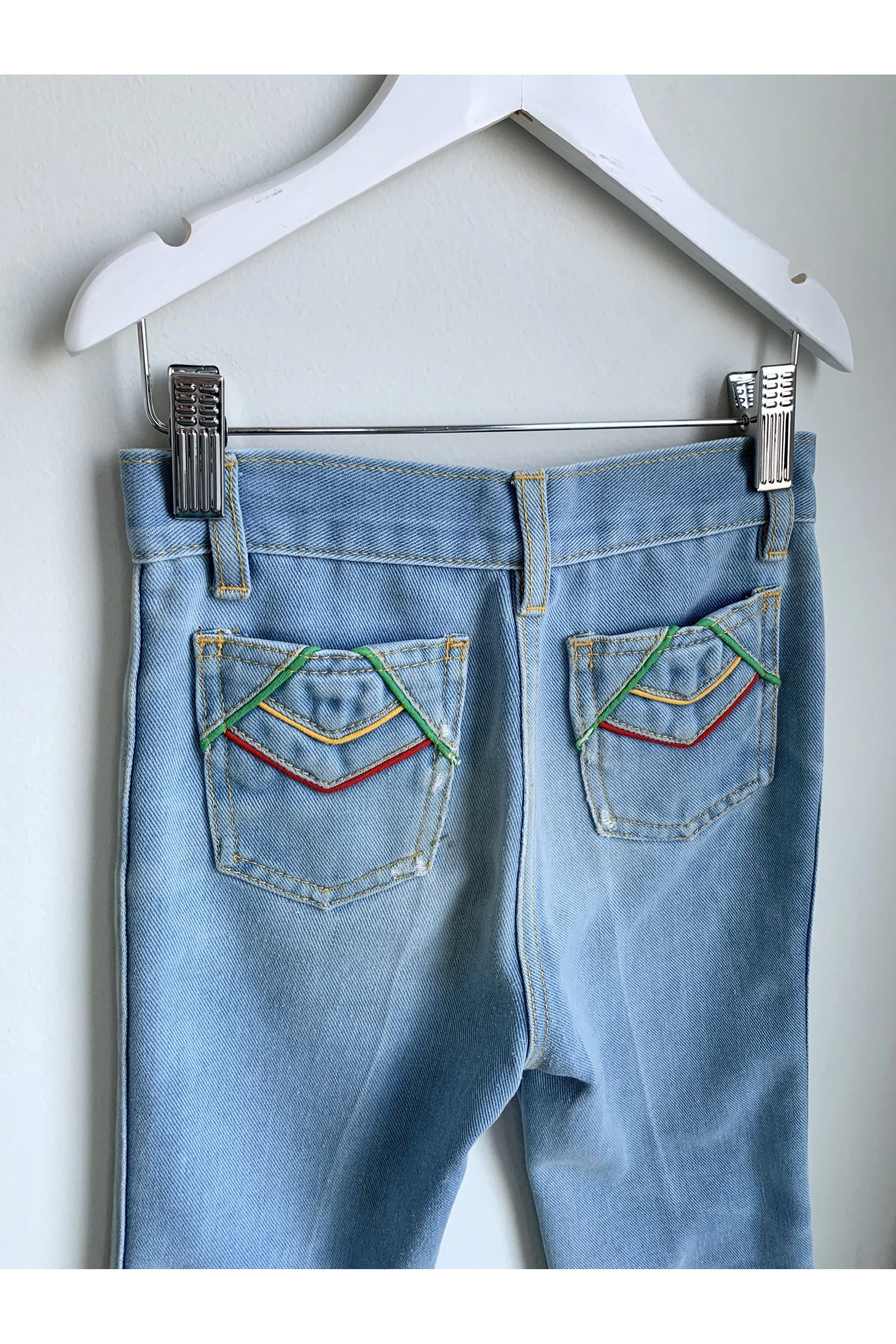 Vintage Perfectly Distressed Classic Jeans - 6