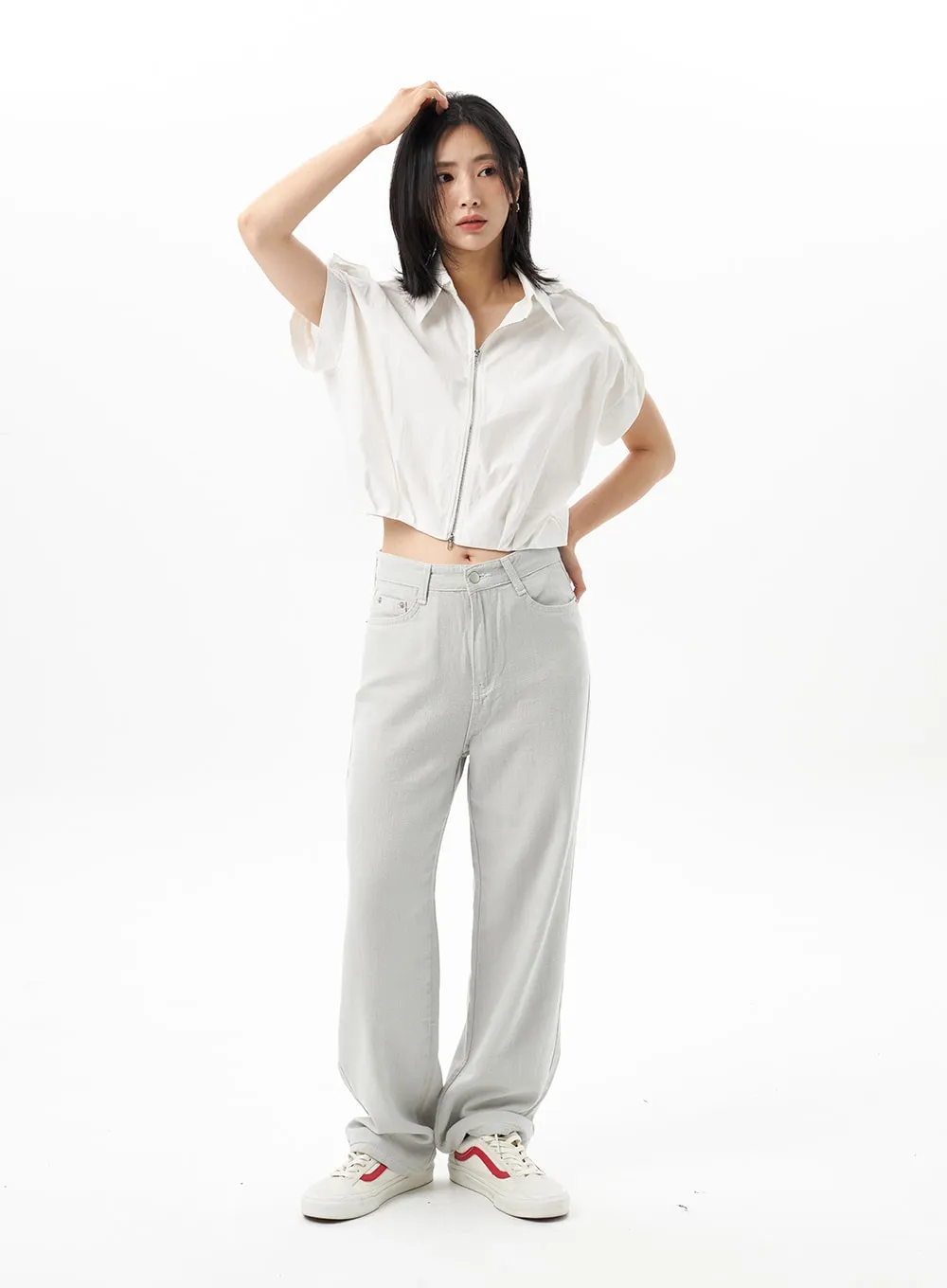 Wide Color Pants OU314