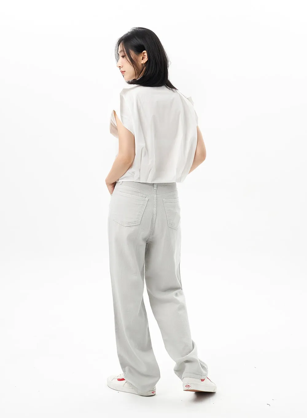Wide Color Pants OU314