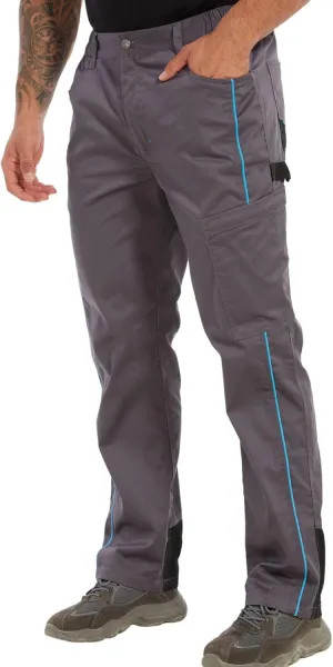 WORK IDEA Mens Riggs Workwear Pants Strench Cargo Pants Work Utility Pant Relaxed Fit Technician