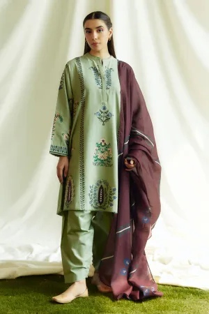 Zara Shahjahan Coco Winter '24 – Pearl-3B